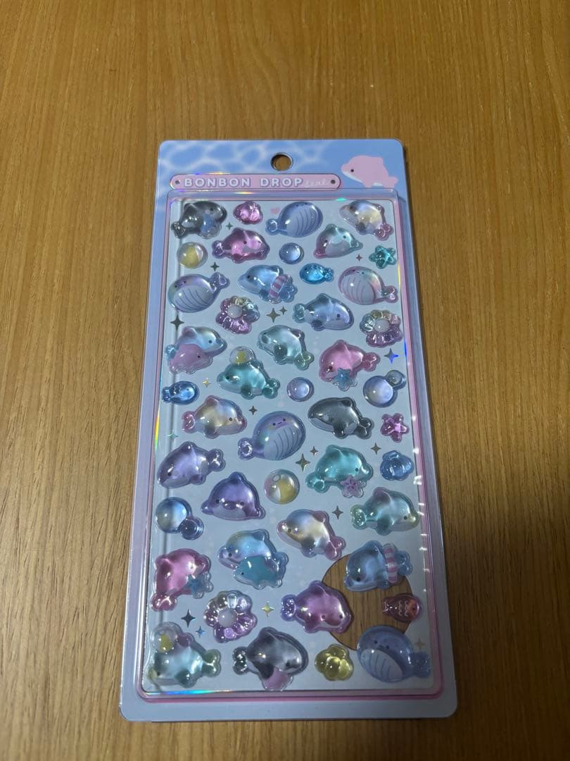 正規品 ボンボンドロップシール 水族館セット クーリア