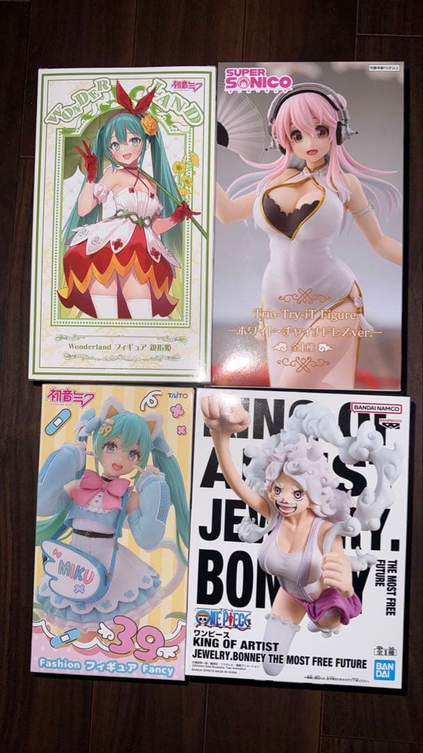 アニメキャラクターフィギュア セット