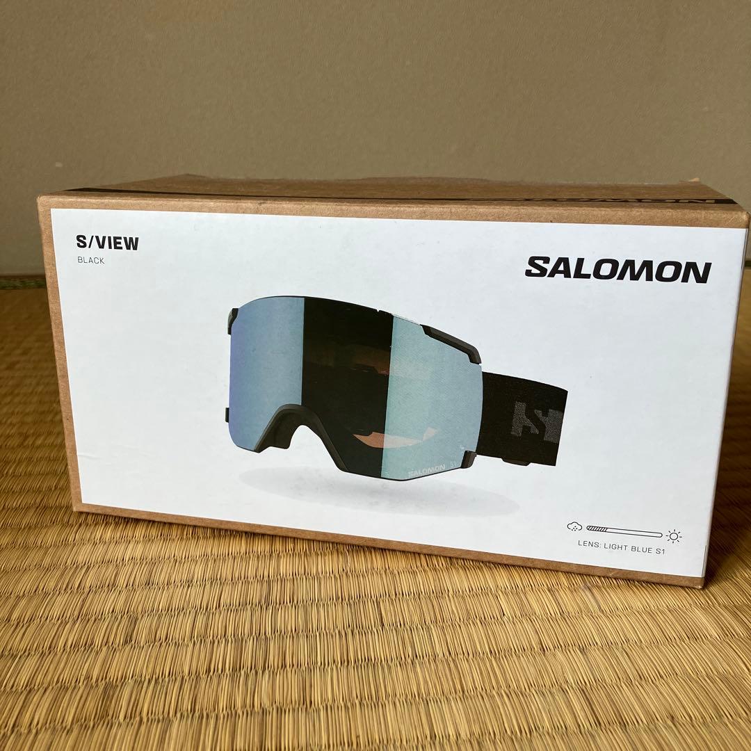 SALOMON S/VIEW ブラック ゴーグル