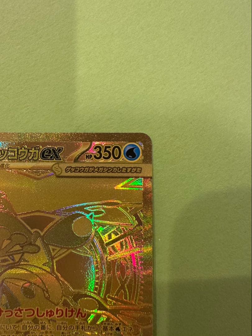 メガゲッコウガEX 350HP ポケモンカード　MUR 自引き