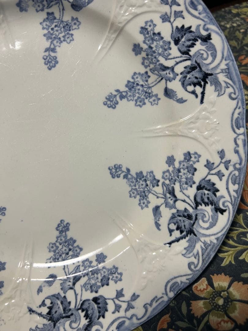 longwy ロンウィ フランスアンティーク レリーフ プレート