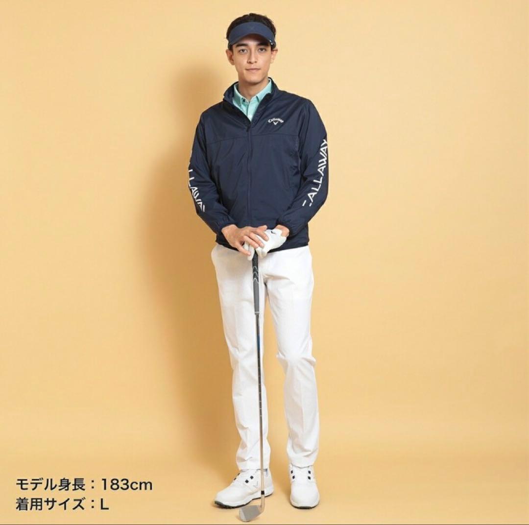 【新品】キャロウェイ／フルジップブルゾン／ストレッチ／LLサイズ