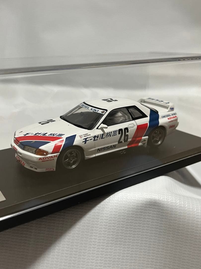 hpi ヂーゼル機器GT-R BNR32 1990 N1 レア　1/43
