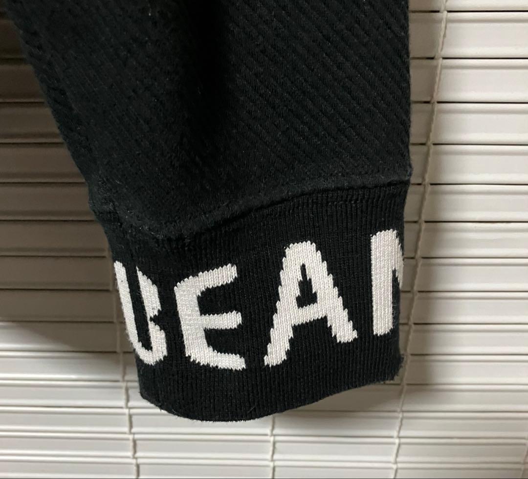 BEAMS GOLF ORANGE LABEL / リブロゴ モックネックシャツ