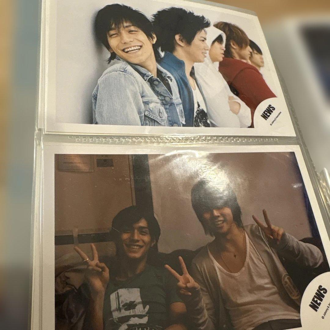 NEWS 貴重　公式写真　山下智久　錦戸亮　手越祐也