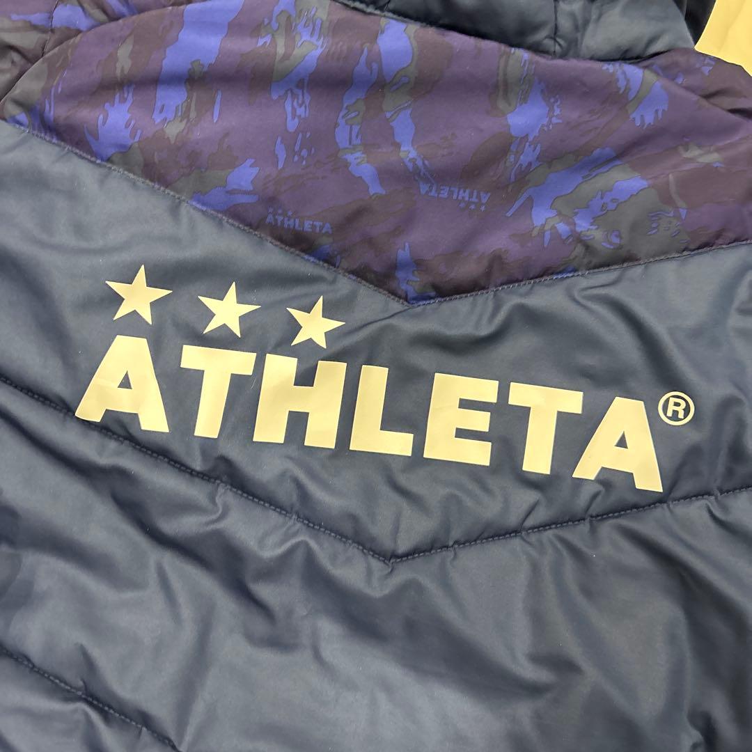 ATHLETA ネイビー ベンチコート 160サイズ