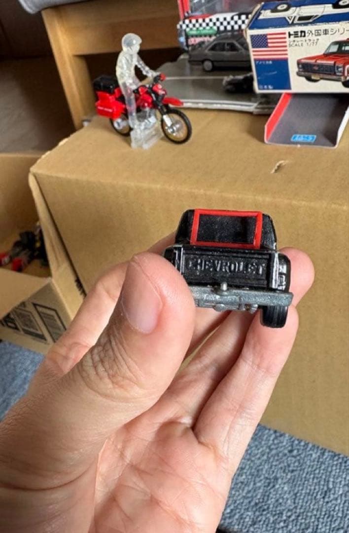 トミカ　外国車シリーズ　シボレートラックF44 高島屋 青箱
