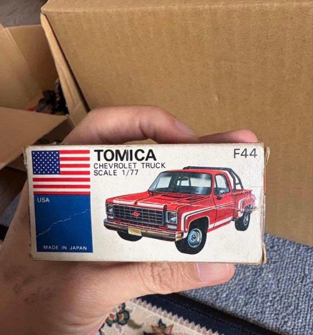 トミカ　外国車シリーズ　シボレートラックF44 高島屋 青箱
