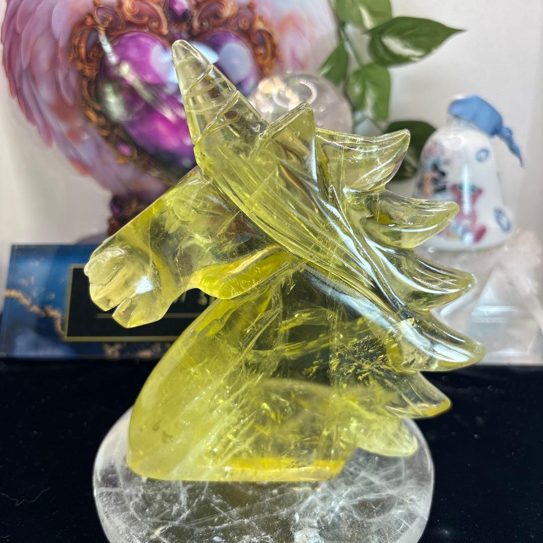 高品質 シトリンユニコーン♡No.2279