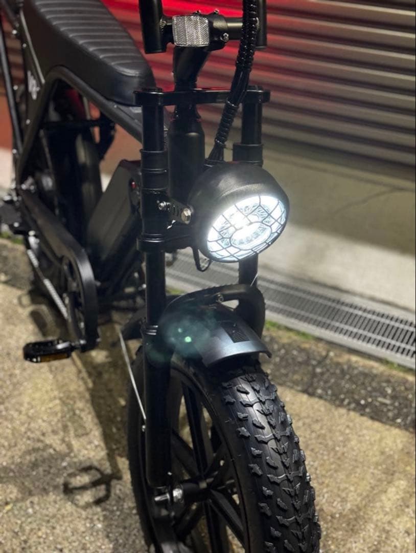 ブラック V8 電動アシスト自転車