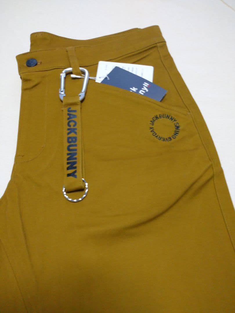 ベージュ ０サイズS ジャックバニー ストレッチパンツ ゴルフウェア 新品
