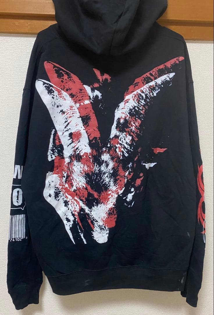 レア SLIPKNOT IOWA パーカー L 20th anniversary