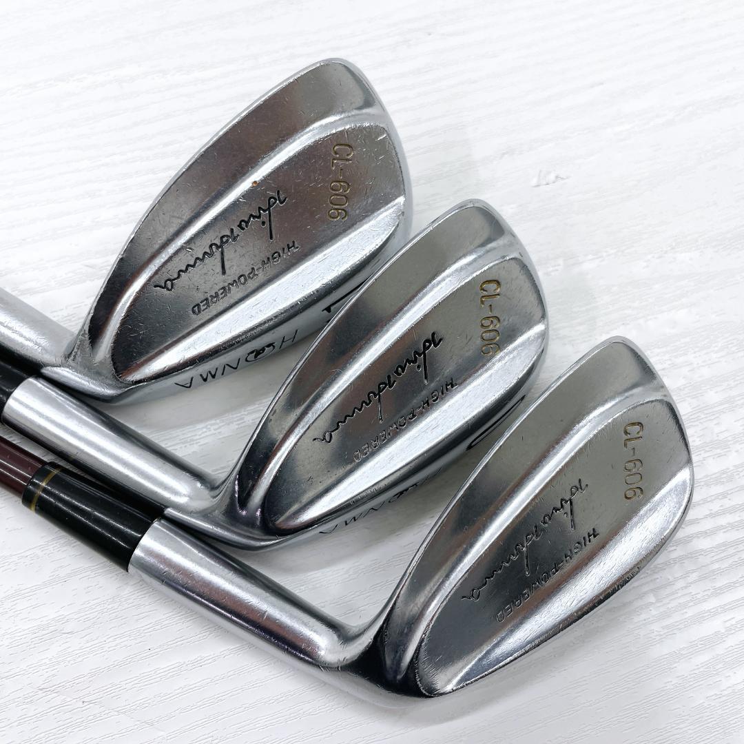 HONMA CL-606 ホンマ マッスルバック アイアンセット レディース L