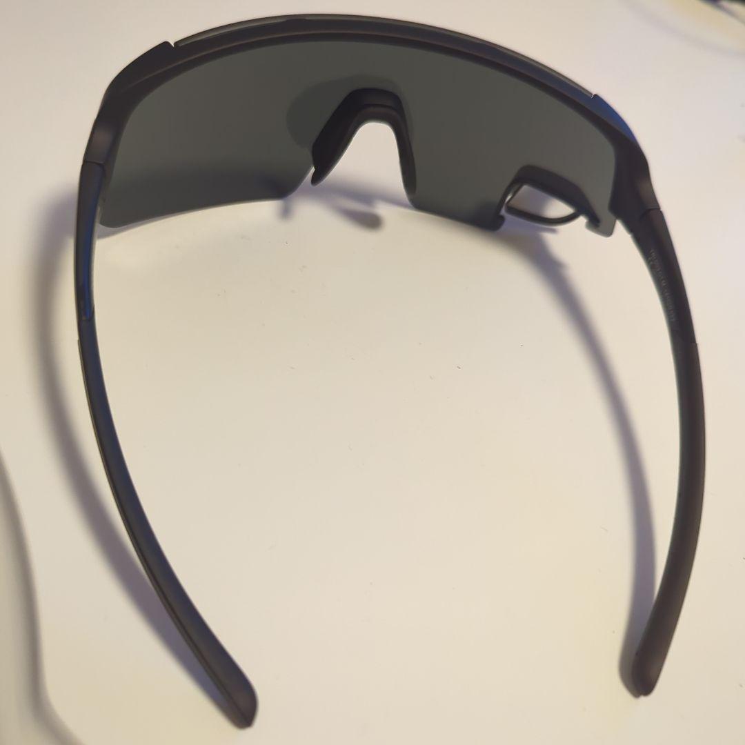 TriEye（トライアイ）スタンダード スモークレンズ リアミラー搭載サングラス