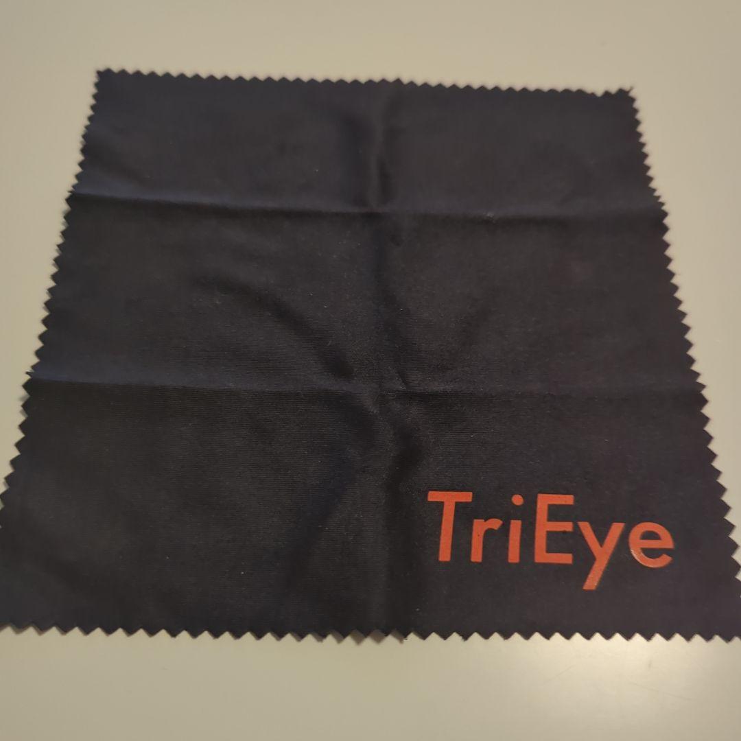 TriEye（トライアイ）スタンダード スモークレンズ リアミラー搭載サングラス