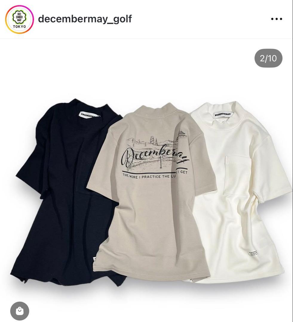 DECEMBERMAY☆ Soft pile fabric Tee