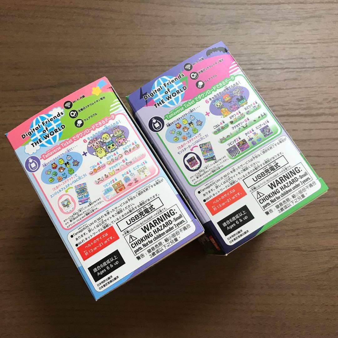 Tamagotchi Uni エンジェル＆モンスター＆ステッカー／たまごっちユニ