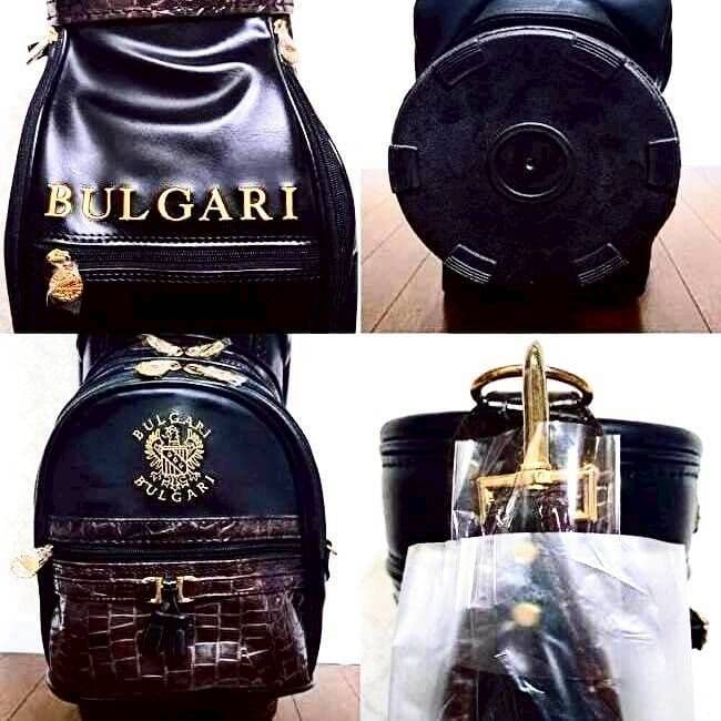 BULGARI GOLF ブルガリ キャディバック 限定 高級 正規品 送料無料