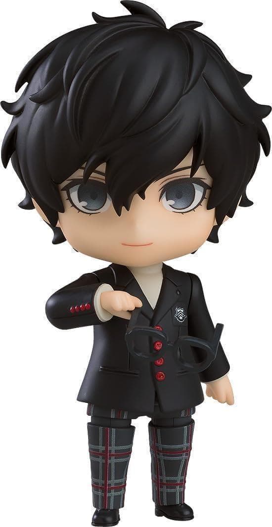 新品未開封 ねんどろいど ペルソナ5 主人公 制服Ver. ジョーカー 雨宮 蓮