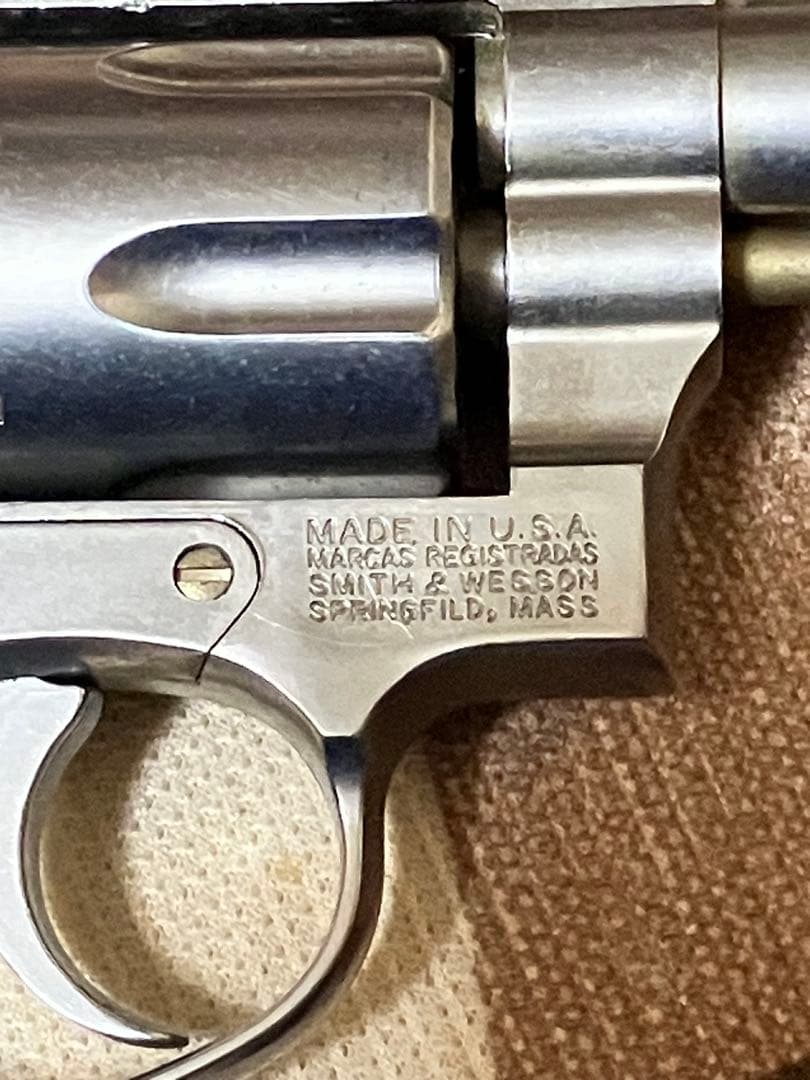 マルシン S&W M66 4インチ 8mmBB ガスリボルバー