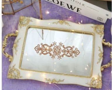 アンティーク♡ミラートレイ