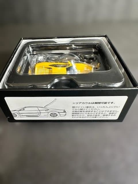 【未使用・TOMYTEC】フェラーリ F355 ベルリネッタ（前期型）（黄）