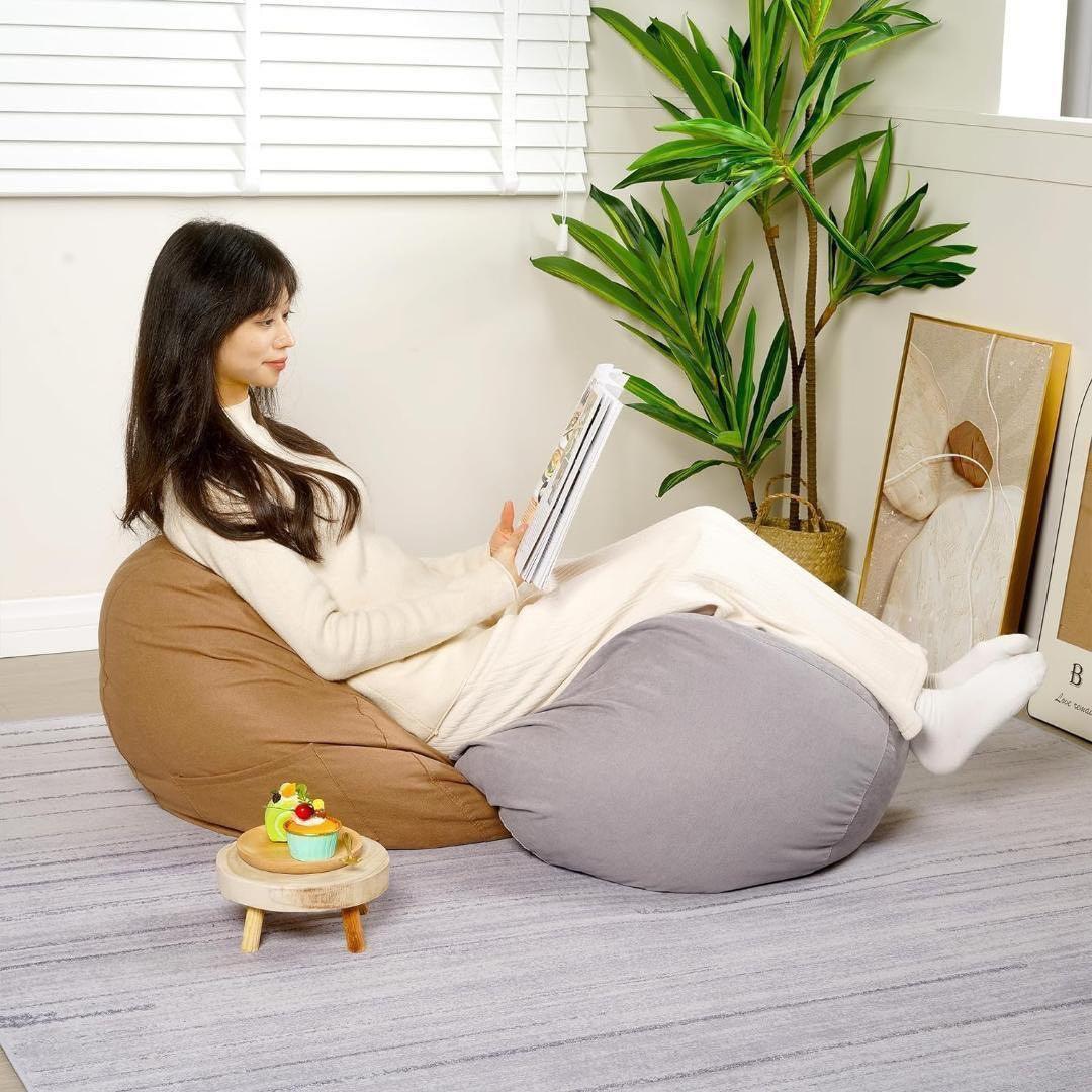 ビーズクッション クッション ソファ 小さめ 70x80cm 一人掛け