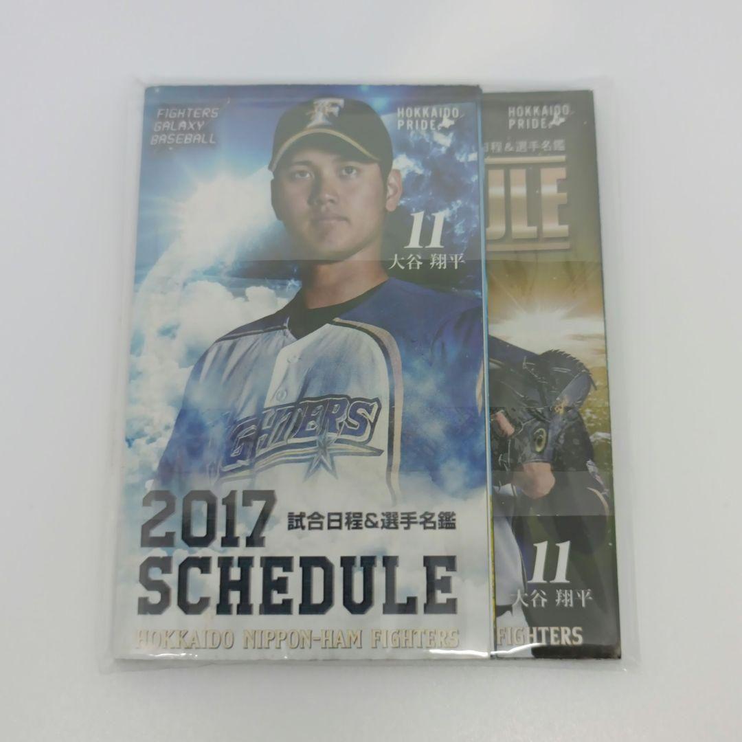 大谷翔平選手 日本ハムファイターズ 試合日程＆選手名鑑 ミニ冊子