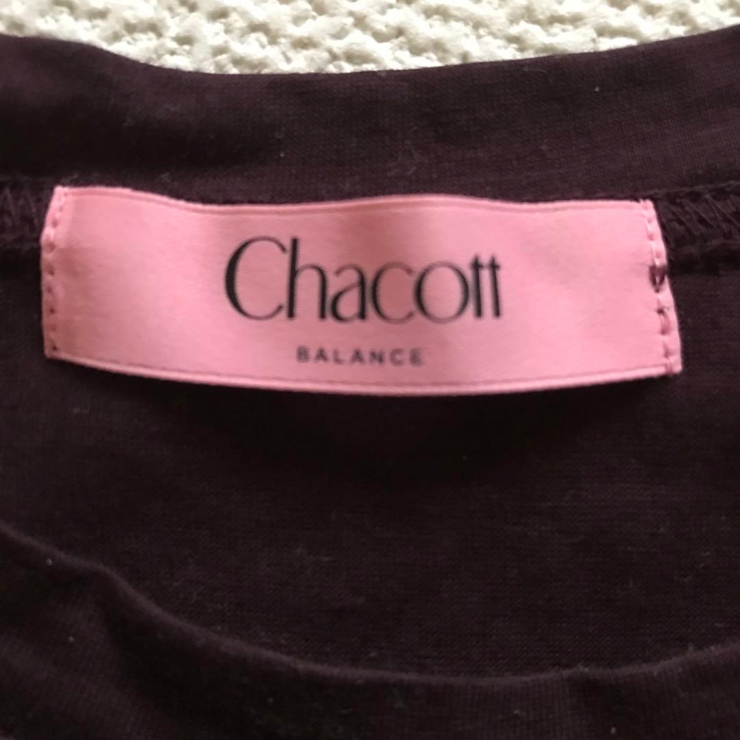 チャコットバランス　レースコンビTシャツ