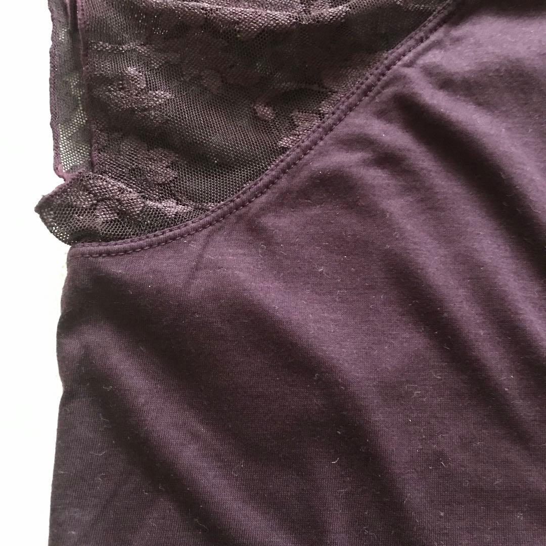 チャコットバランス　レースコンビTシャツ