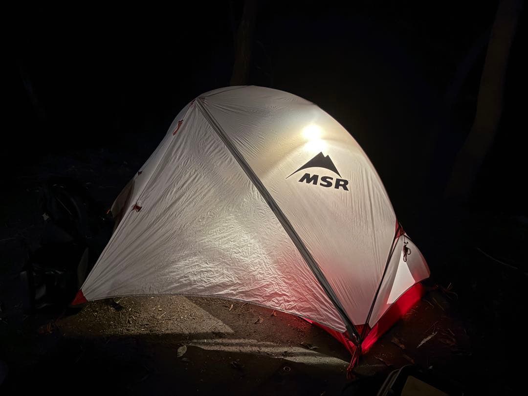 MSR Hubba NX ハバNX 1人用テント グレー ふたりソロキャンプ
