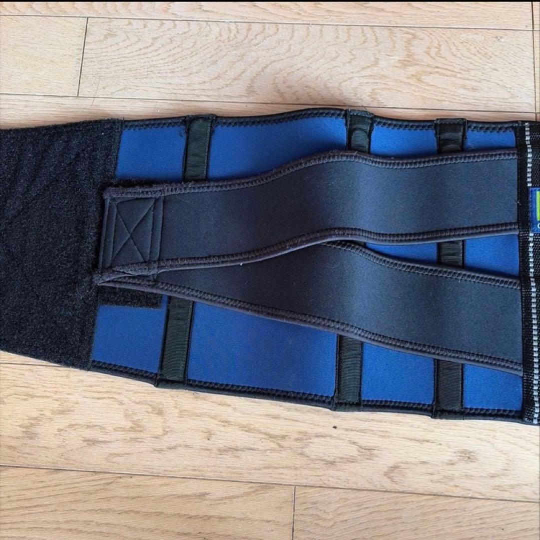 COREMAN コアマン 腰用サポーター 腰痛ベルト コルセット ブルー