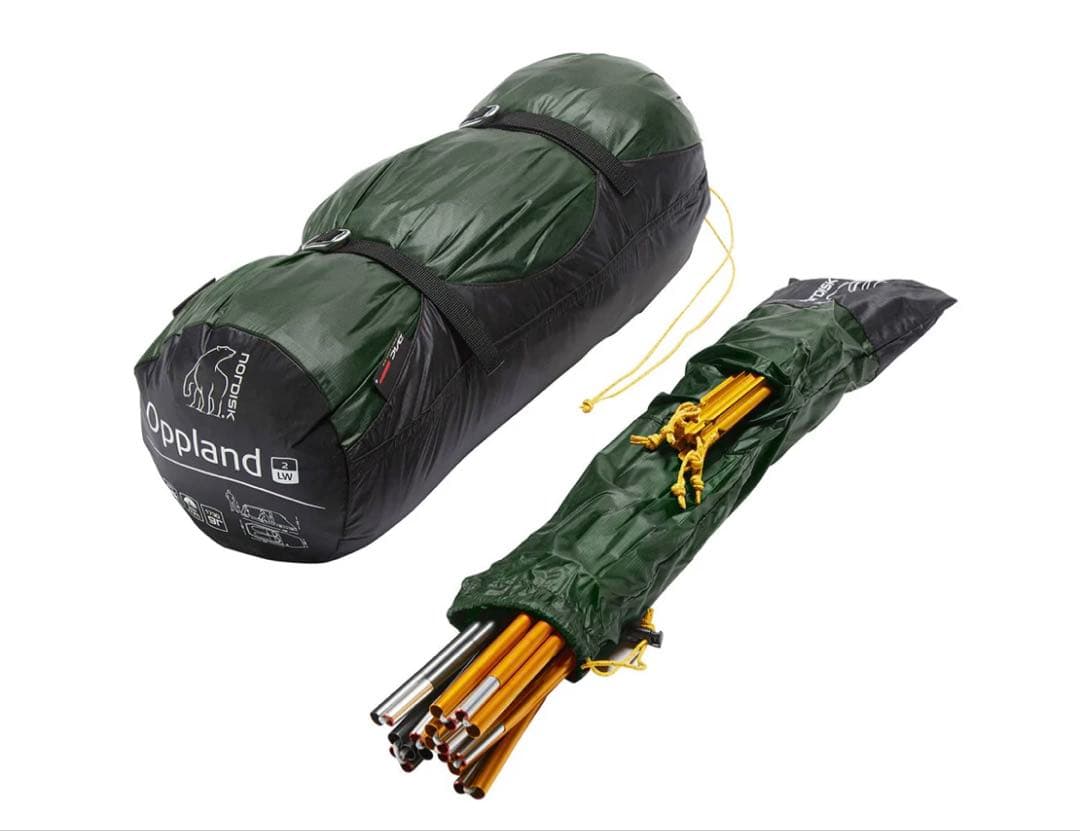 Nordisk Oppland 2 LW グリーン 2人用 テント ノルディスク