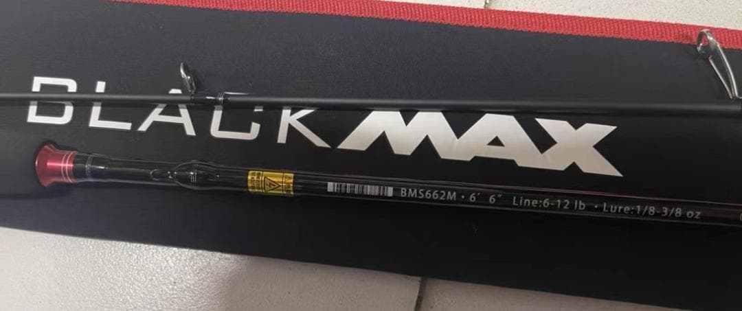 新品未使用アブガルシア S662M 6.6ft スピニングロッド 2ピース