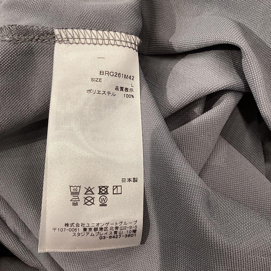 新品　BRIEFING MS SHADOW LOGO JQ HIGHNECK L
