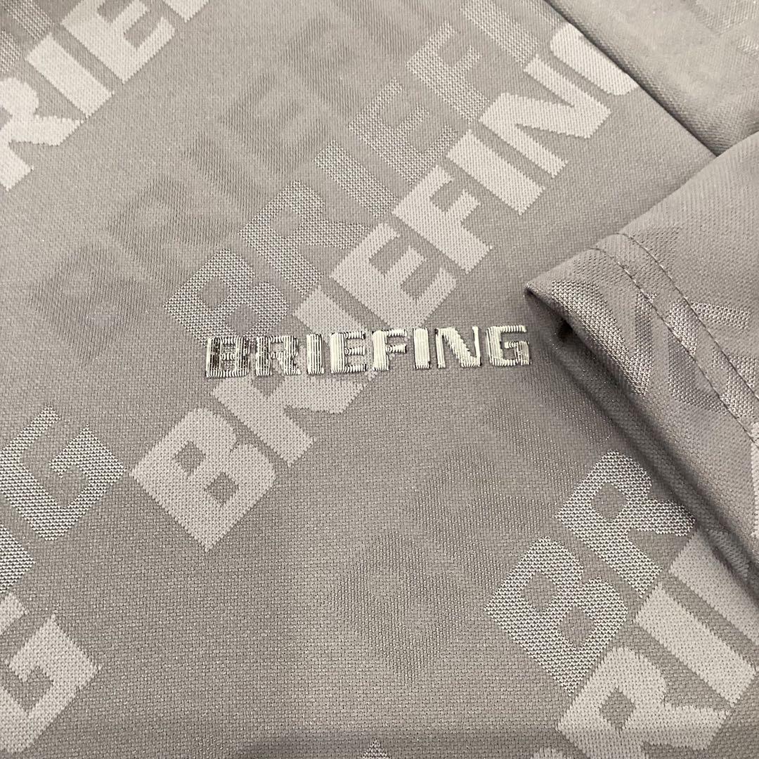 新品　BRIEFING MS SHADOW LOGO JQ HIGHNECK L