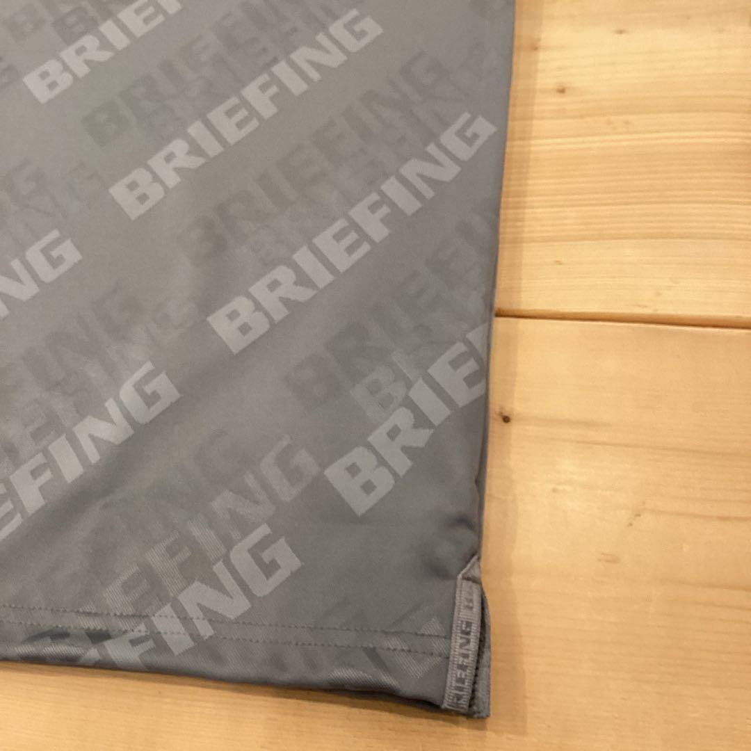 新品　BRIEFING MS SHADOW LOGO JQ HIGHNECK L