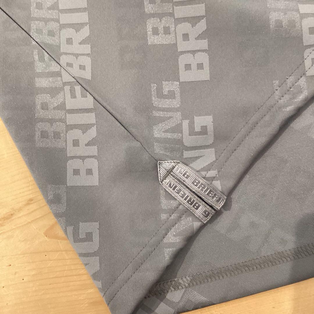 新品　BRIEFING MS SHADOW LOGO JQ HIGHNECK L