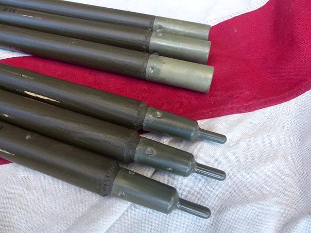 1968” 米軍実物 ナム戦 デッド!　テントポール　8本セット 軍幕