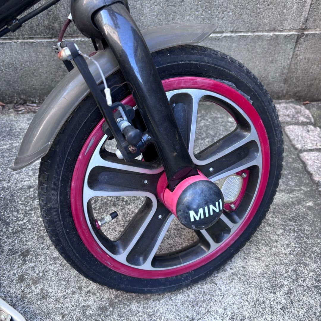MINI 幼児用自転車 黒/赤　14インチ