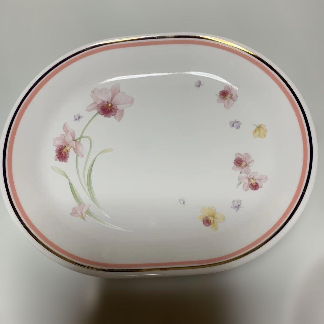 未使用コレール　10点　カトレア花柄
