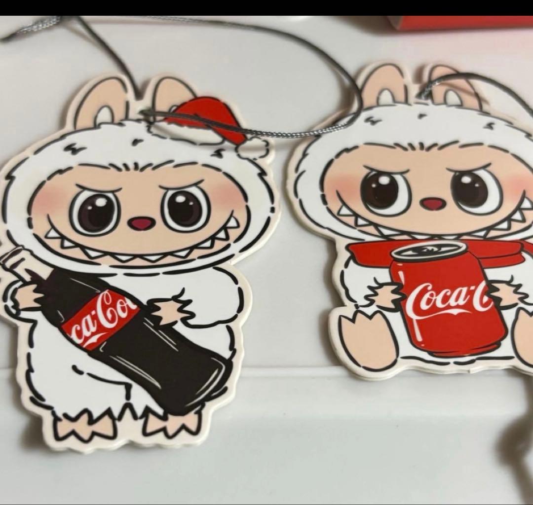 正規品　コカコーラ　ラブブ　キーホルダー2点　お得セット