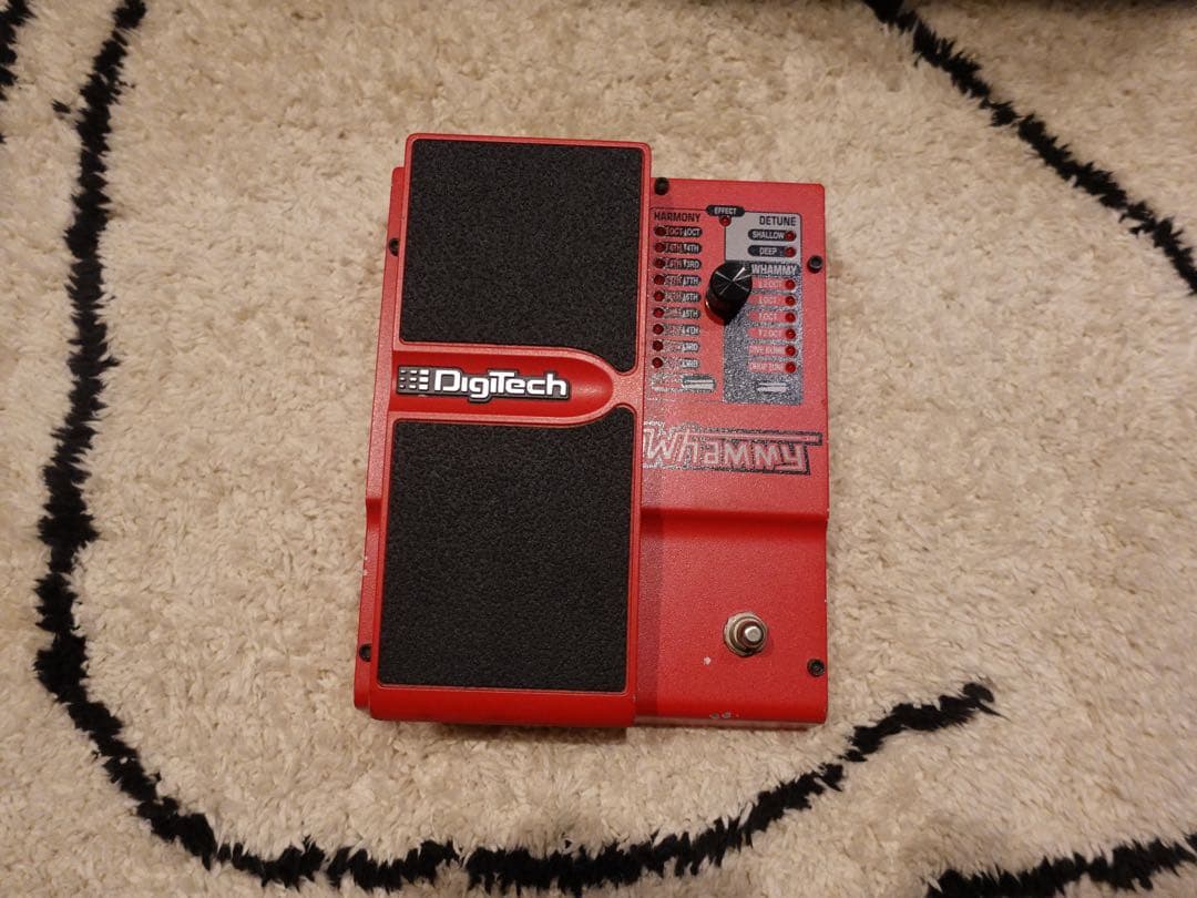 DigiTech Whammy 4 エフェクター レッド ACアダプター付き