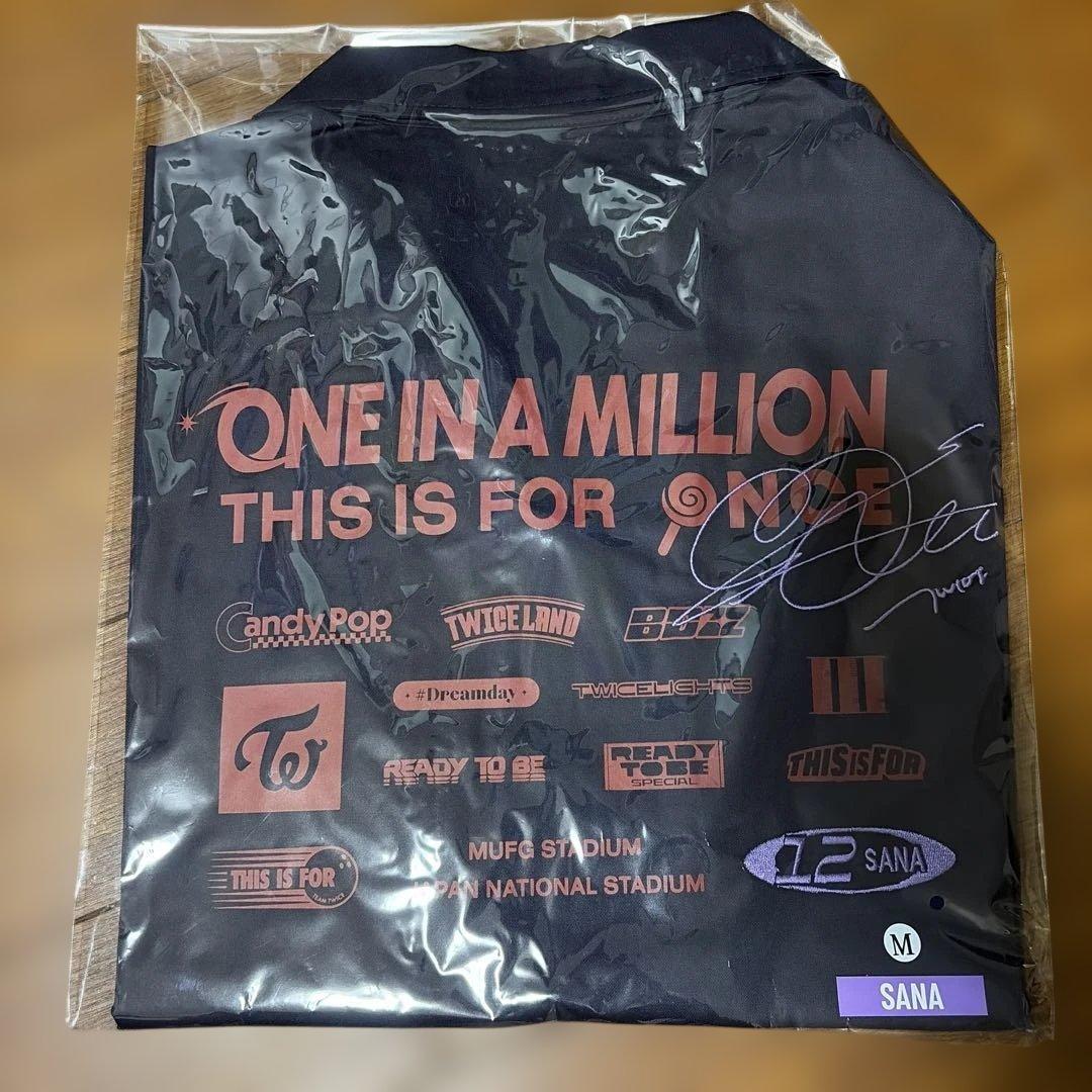 TWICE THIS IS FOR サナ ライブグッズ シャツ Mサイズ