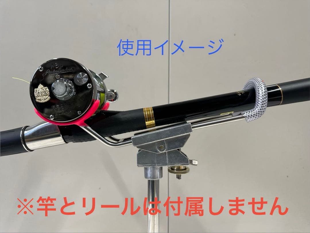 ポインターmini竿受け(改)両軸リール専用Abu Daiwa両軸遠投カゴ釣り♪
