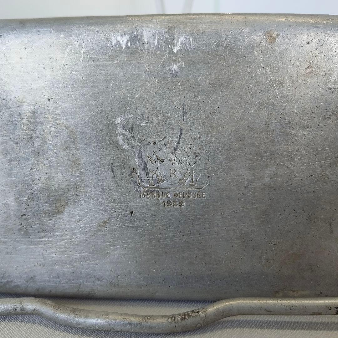 フランス軍実物　メスキット　marque deposee 1939
