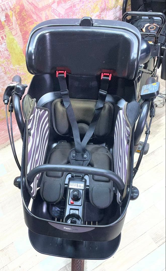 ZK3506 「大容量13.2Ah」電動自転車パナソニック 子供乗せ　20インチ