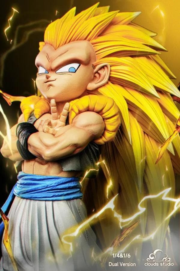 ゴテンクス　超サイヤ人3　フィギュア　ドラゴンボール　ガレージキット