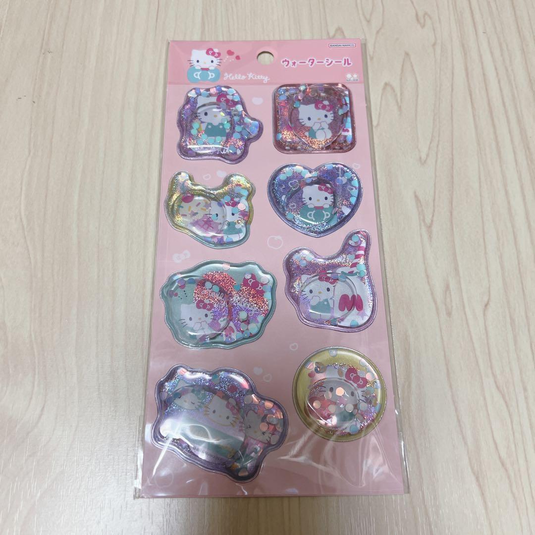 キャラクター ウォーターシール おはじきシール サンリオ おまとめ セット