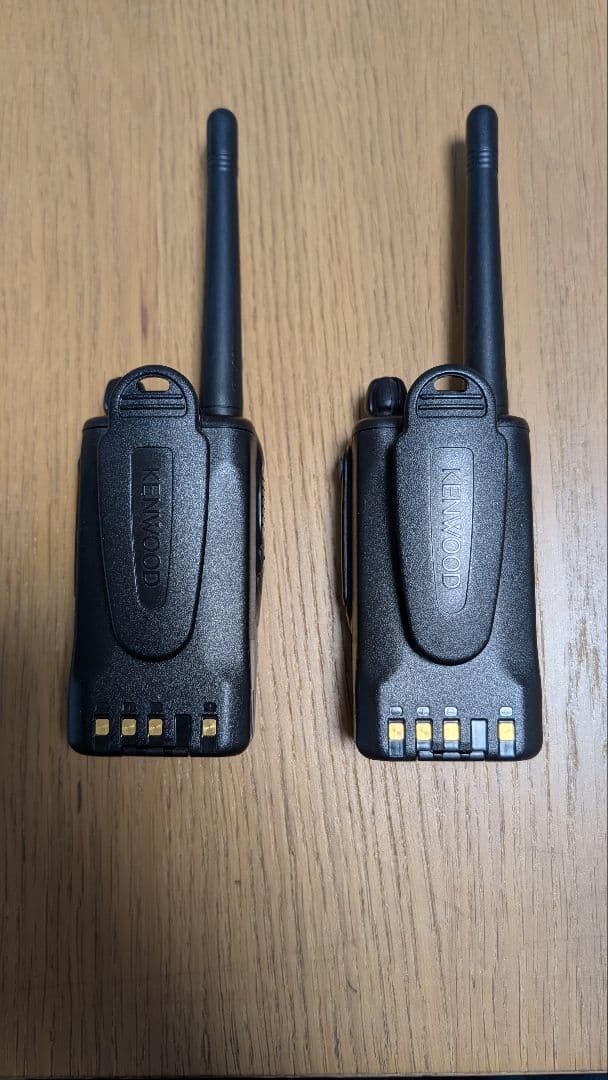 【特価】KENWOOD TPZ-D503 2台セット　電池生きてます